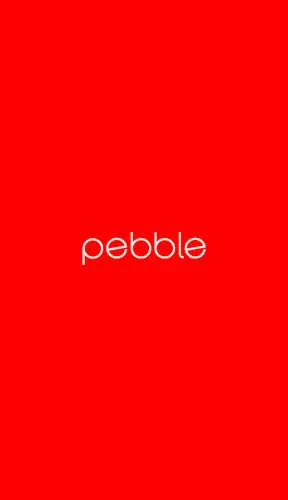 赤いPebble