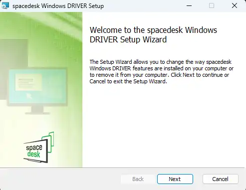 ダウンロードしたmsiをインストールします